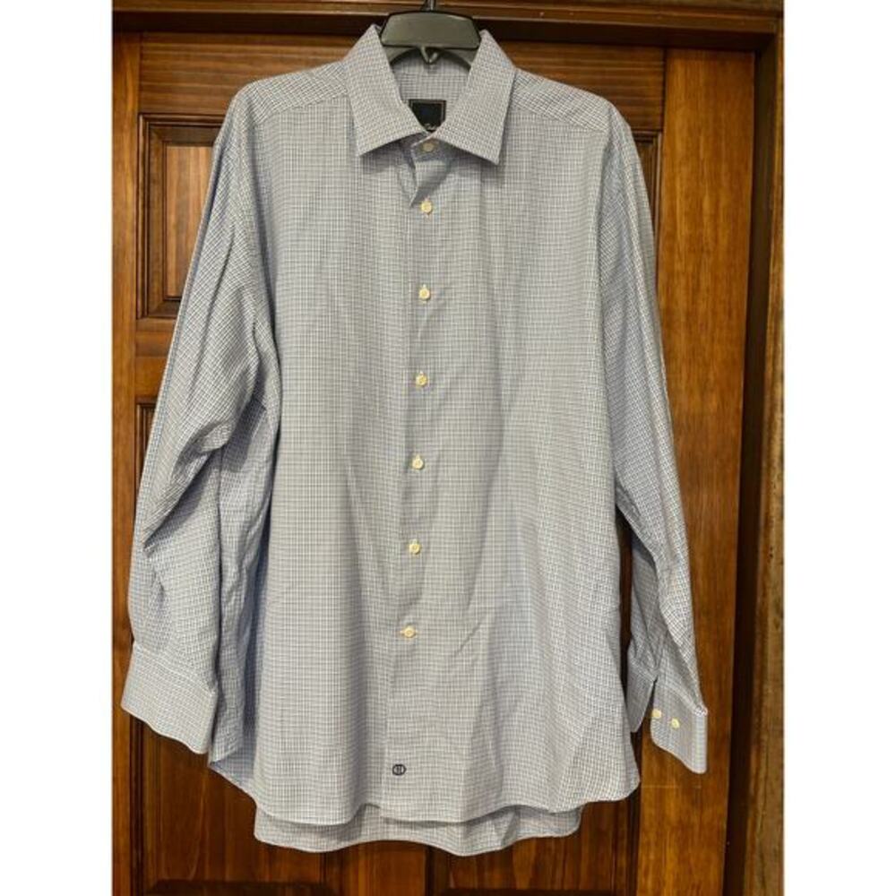 David Donahue button-down dress shirt size 17 1/2 34/35